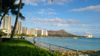 View of Diamond Head and Waikiki